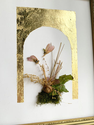 Cottagecore Decor Foraged Dried Flower and Natural Art