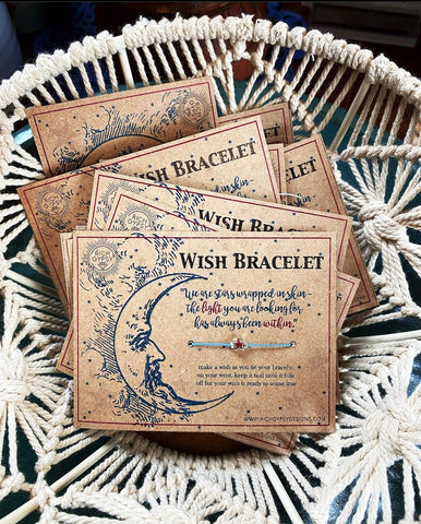 Vintage Moon Wish Bracelet