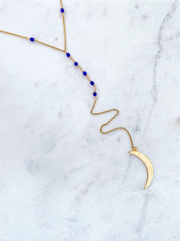 Embrace Your Magic Big Moon Rosary Necklace